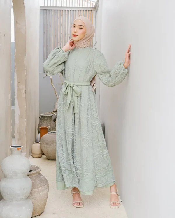 Zelena Maxi Dress foto 33