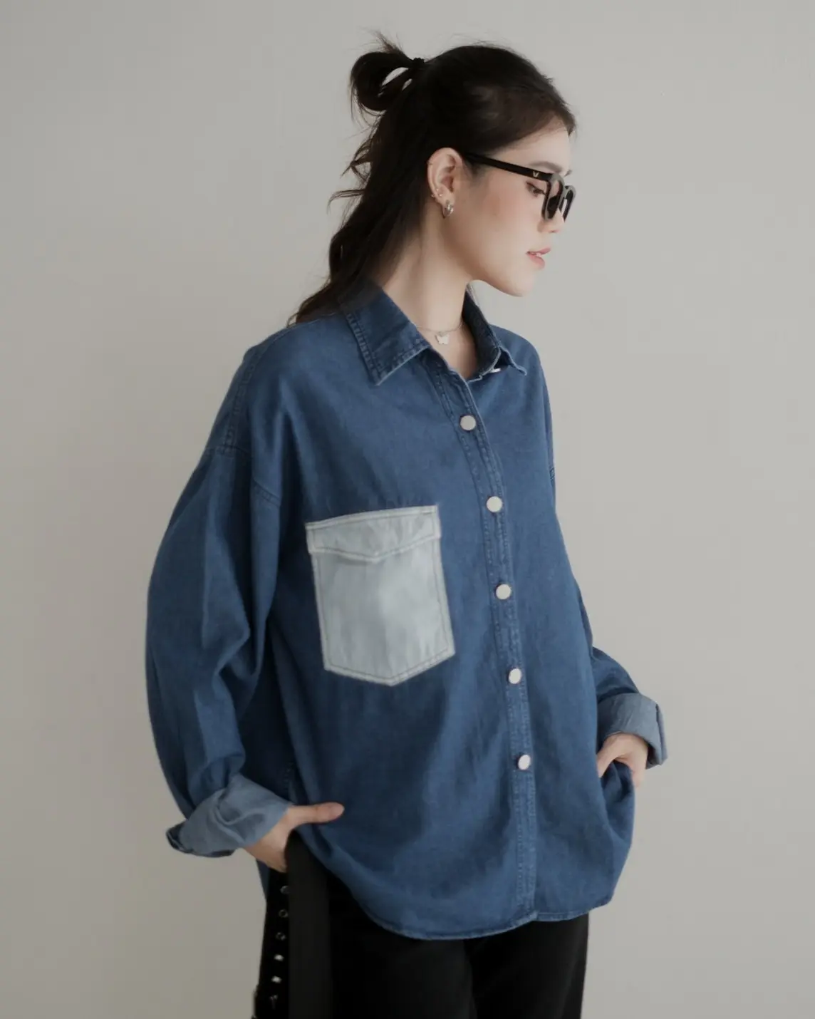 Camisha Denim Shirt foto 4
