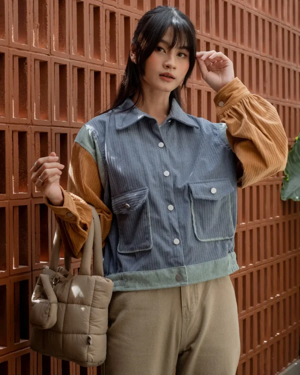 Chesy Corduroy Jacket foto 7