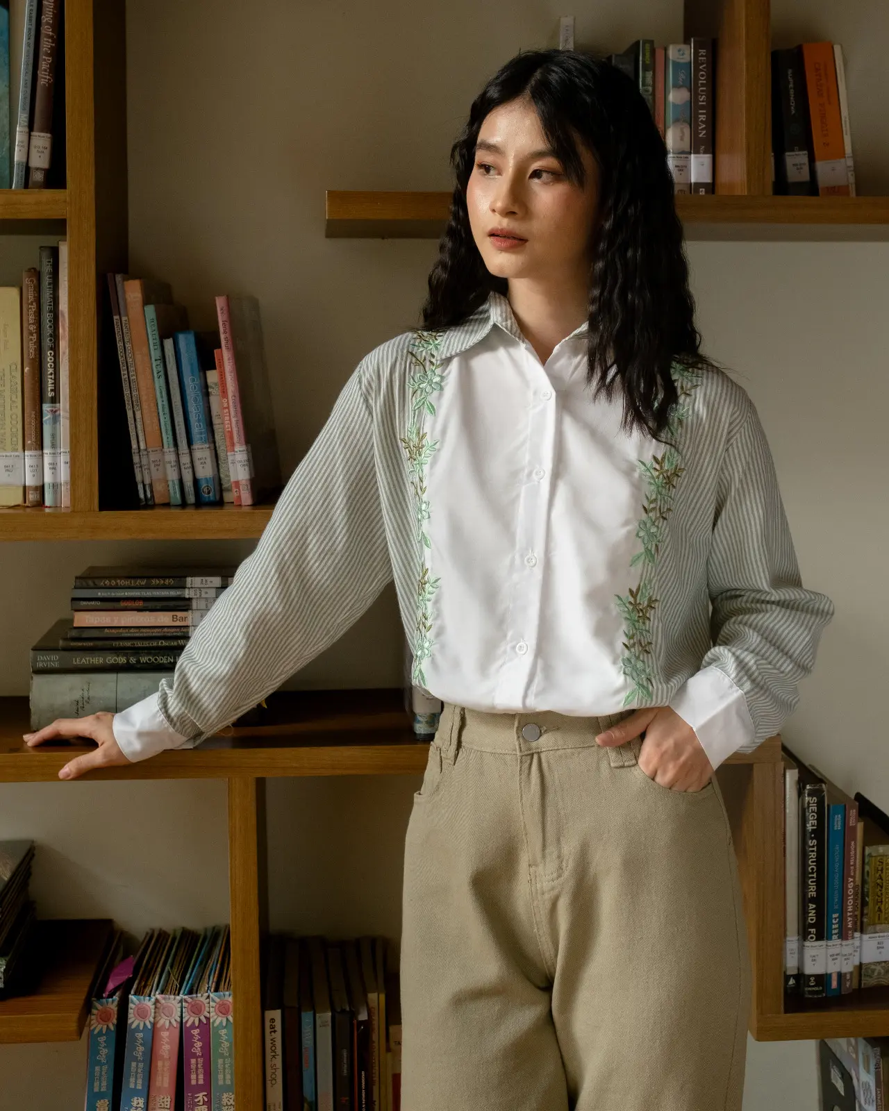 Delicia Stripe Shirt foto 8