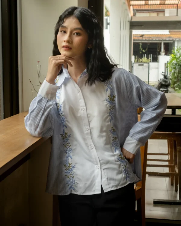 Delicia Stripe Shirt foto 3