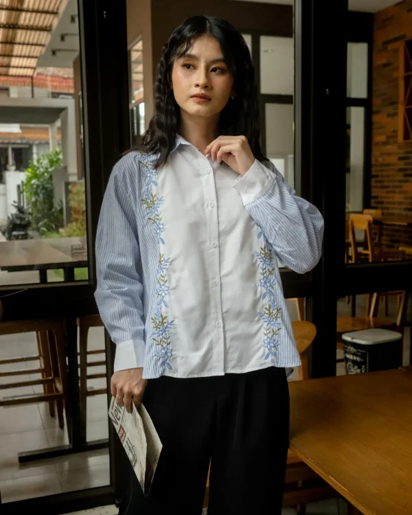 Delicia Stripe Shirt foto 2