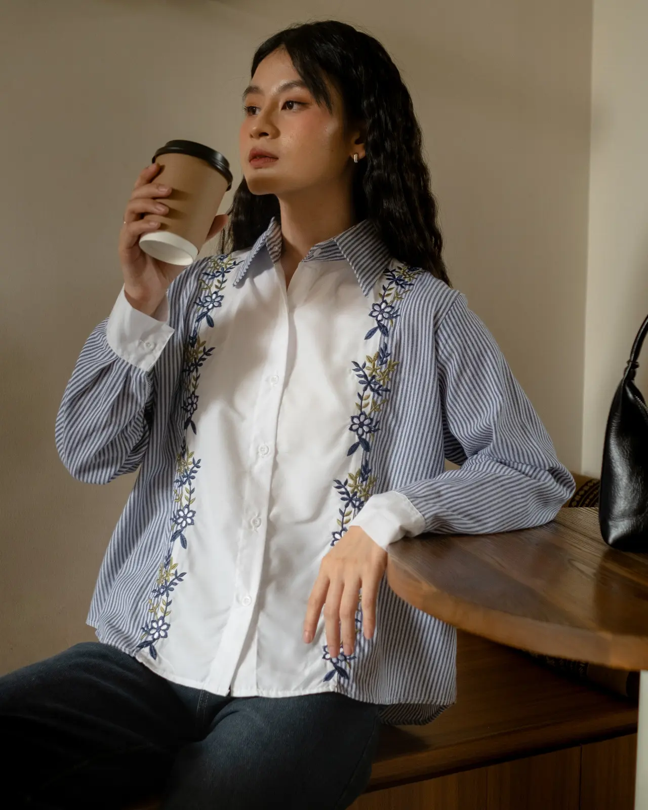 Delicia Stripe Shirt foto 5