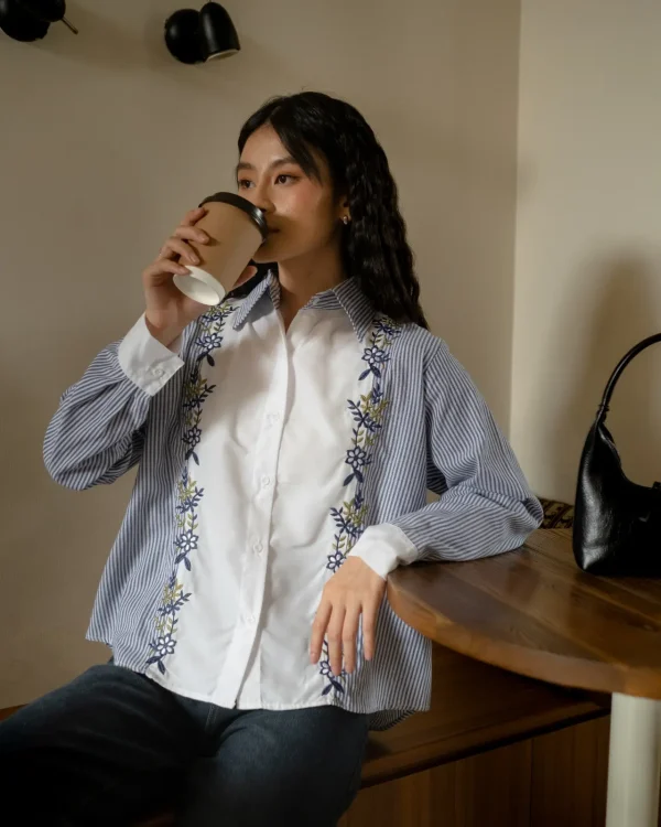 Delicia Stripe Shirt foto 4