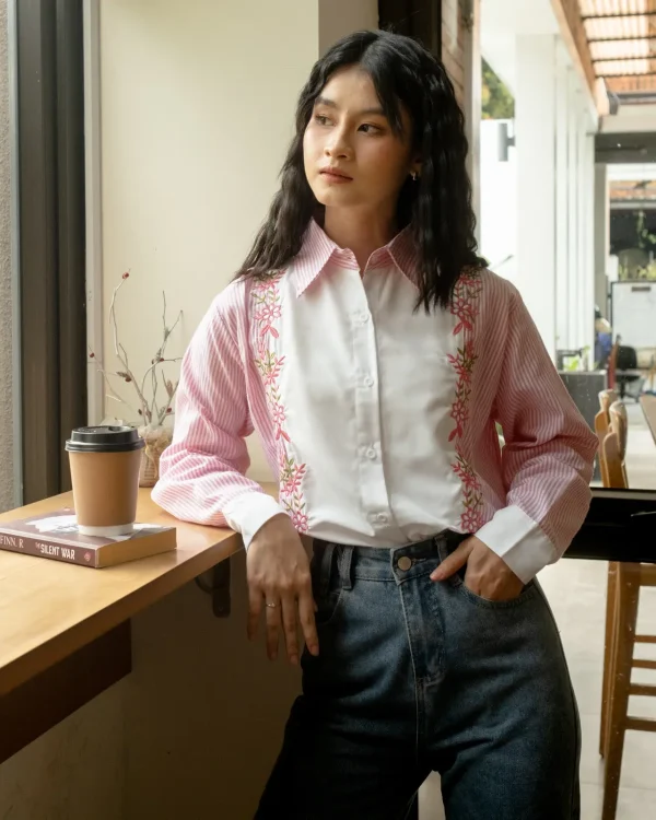 Delicia Stripe Shirt foto 9