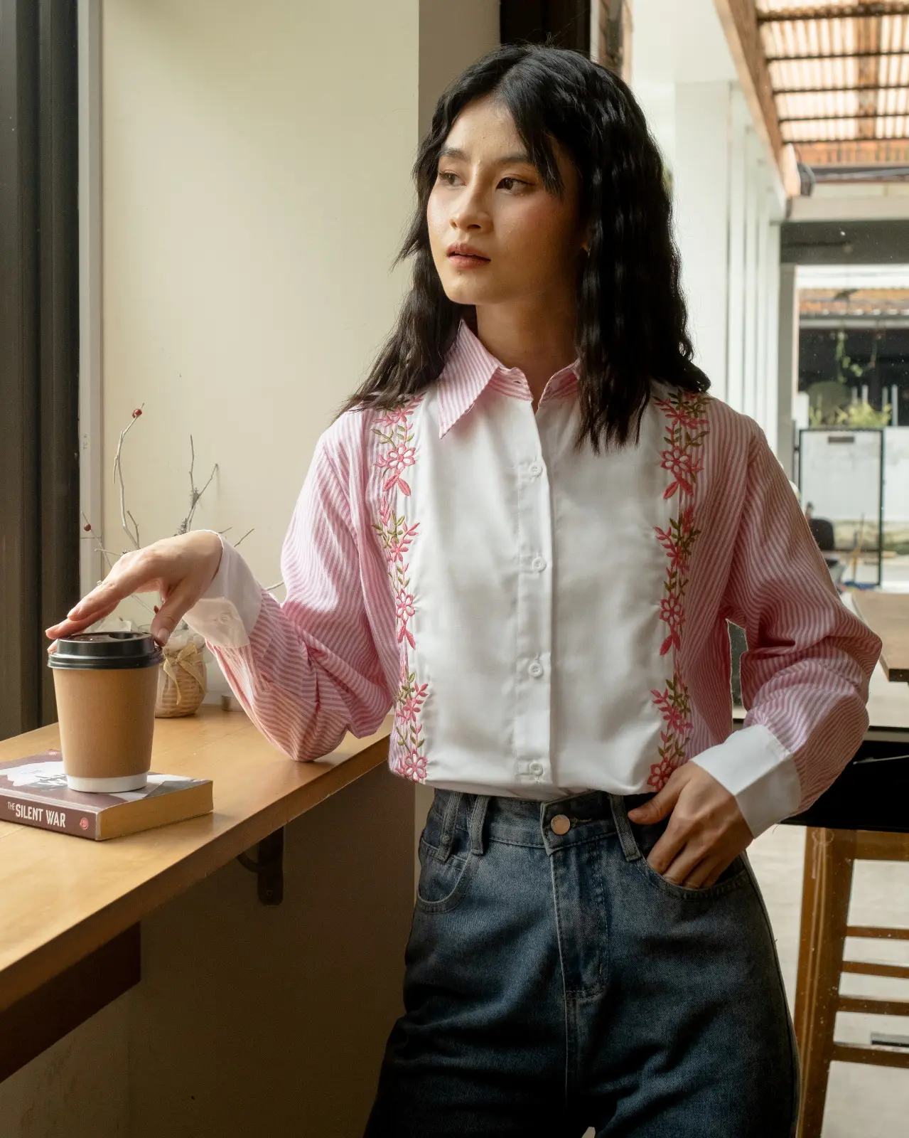 Delicia Stripe Shirt foto 11