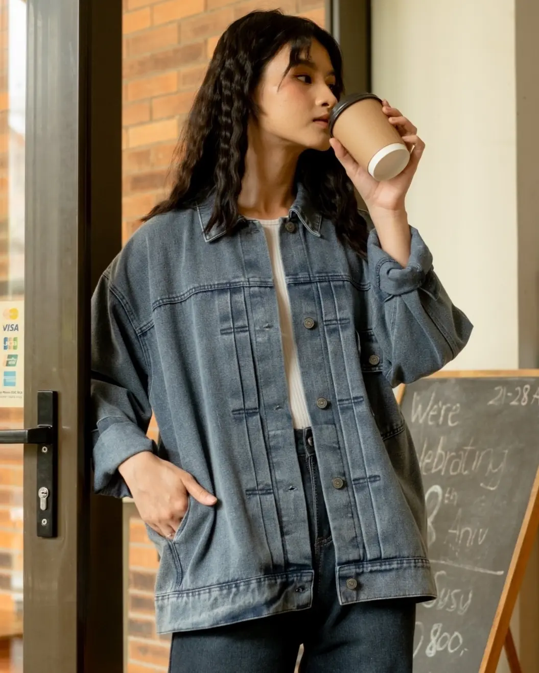 Alternative view of Drew Denim Jacket