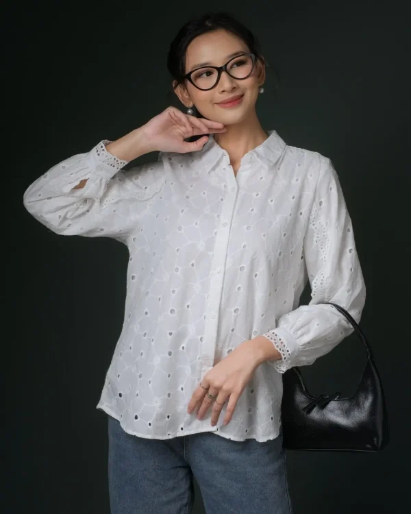 Fiorela Shirt Broken White foto 1