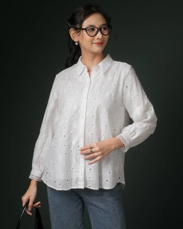 Fiorela Shirt Broken White foto 2