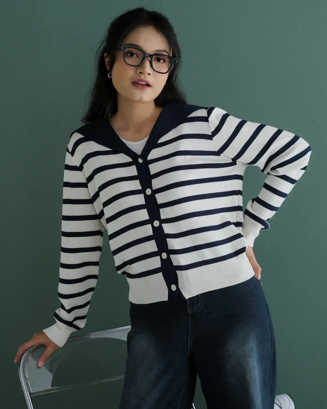 Herlia Stripe Longsleeve foto 8