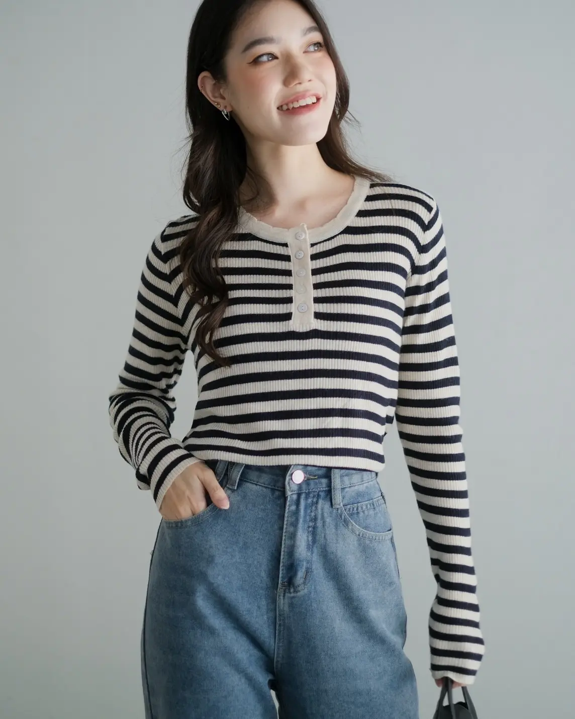 Oliva Stripe Longsleeve foto 4