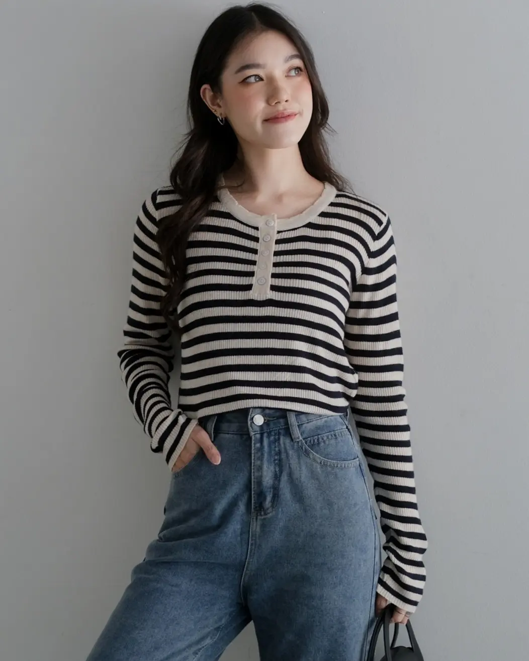 Oliva Stripe Longsleeve foto 3