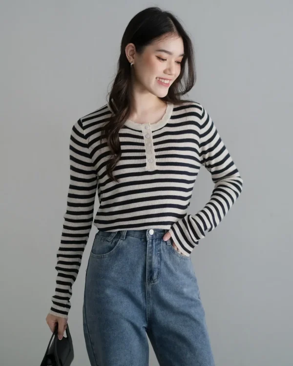 Oliva Stripe Longsleeve foto 2