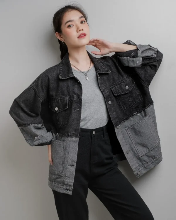 Qanshana Denim Jacket foto 4