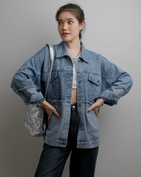 Qanshana Denim Jacket foto 1