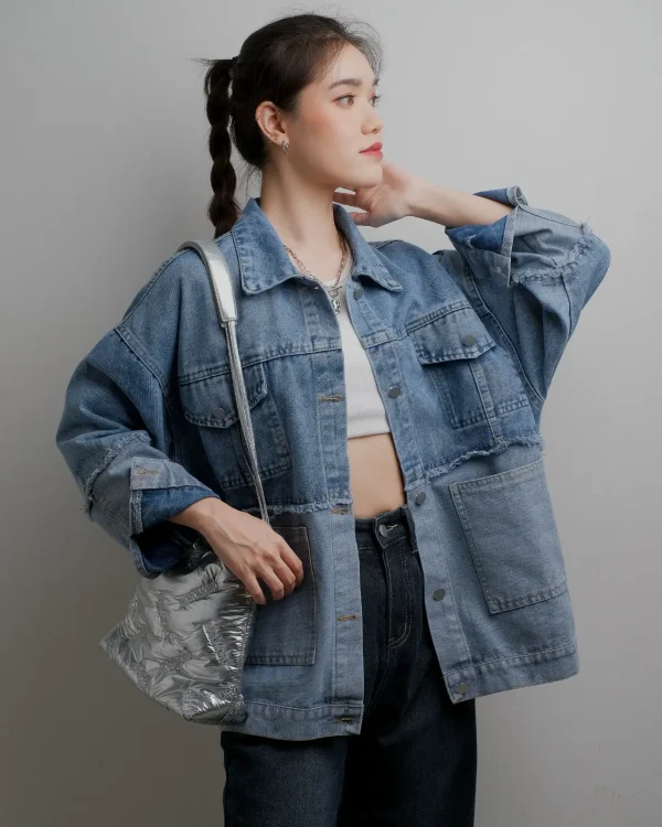 Qanshana Denim Jacket foto 2