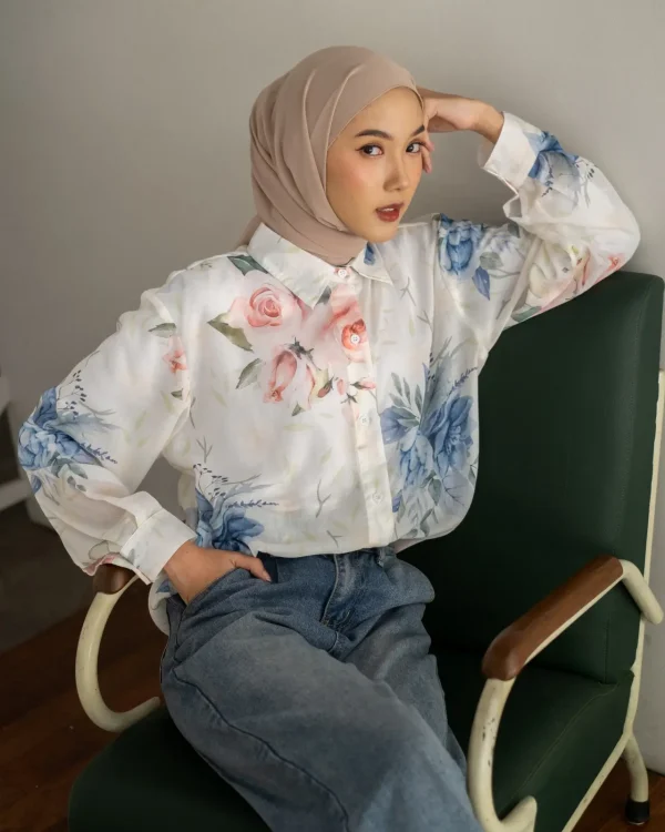 Asha Shirt Ivory foto 1