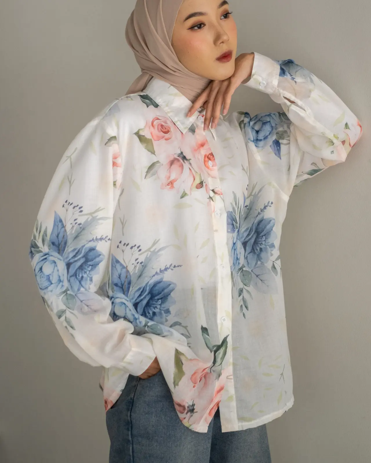 Asha Shirt Ivory foto 3