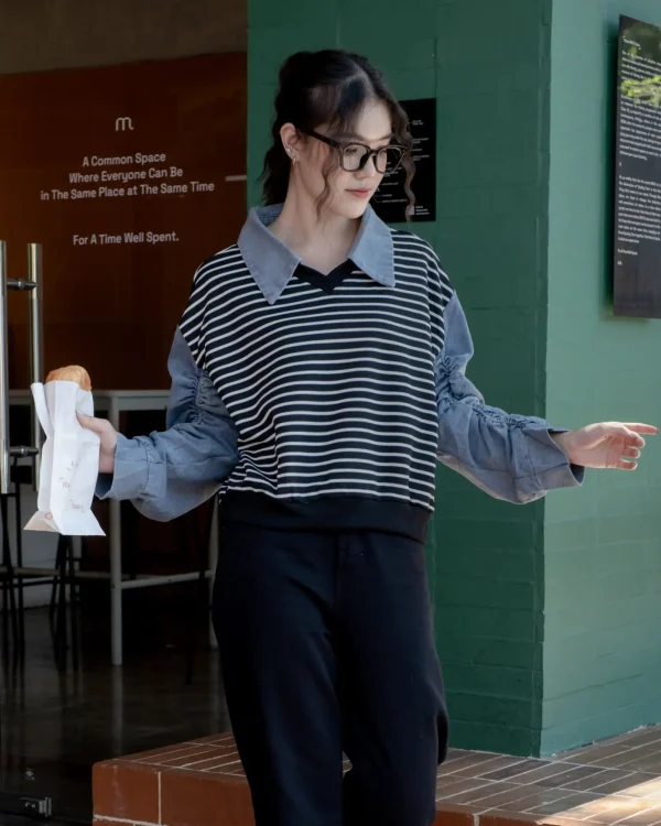 Erviana Stripe Longsleeve foto 2