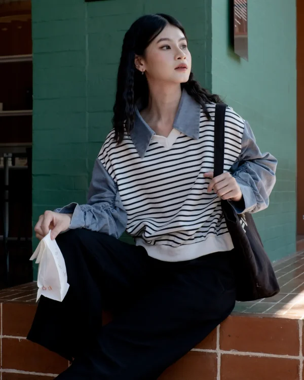 Erviana Stripe Longsleeve foto 3