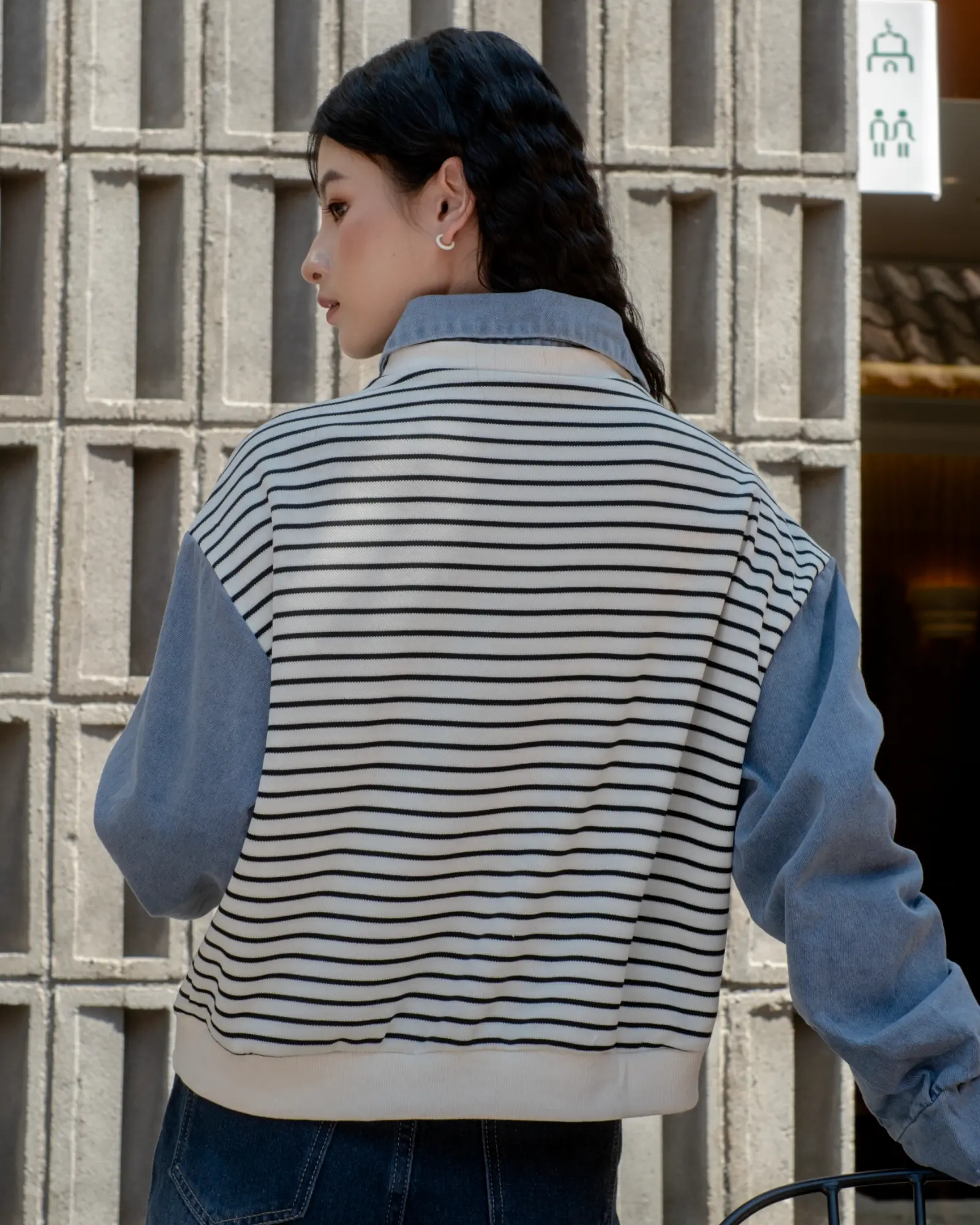 Erviana Stripe Longsleeve foto 8