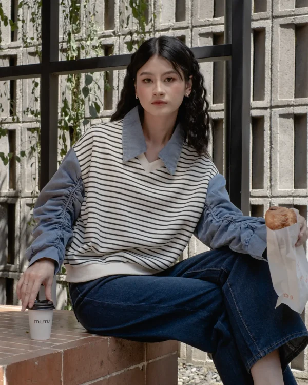 Erviana Stripe Longsleeve foto 6