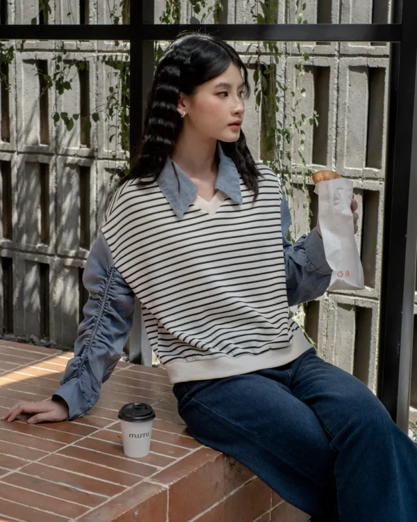 Erviana Stripe Longsleeve foto 7