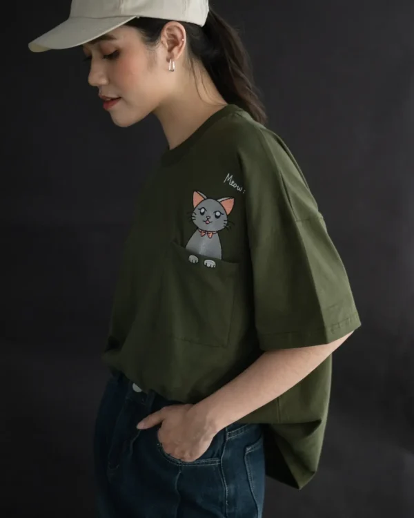 Meow T-Shirt foto 2