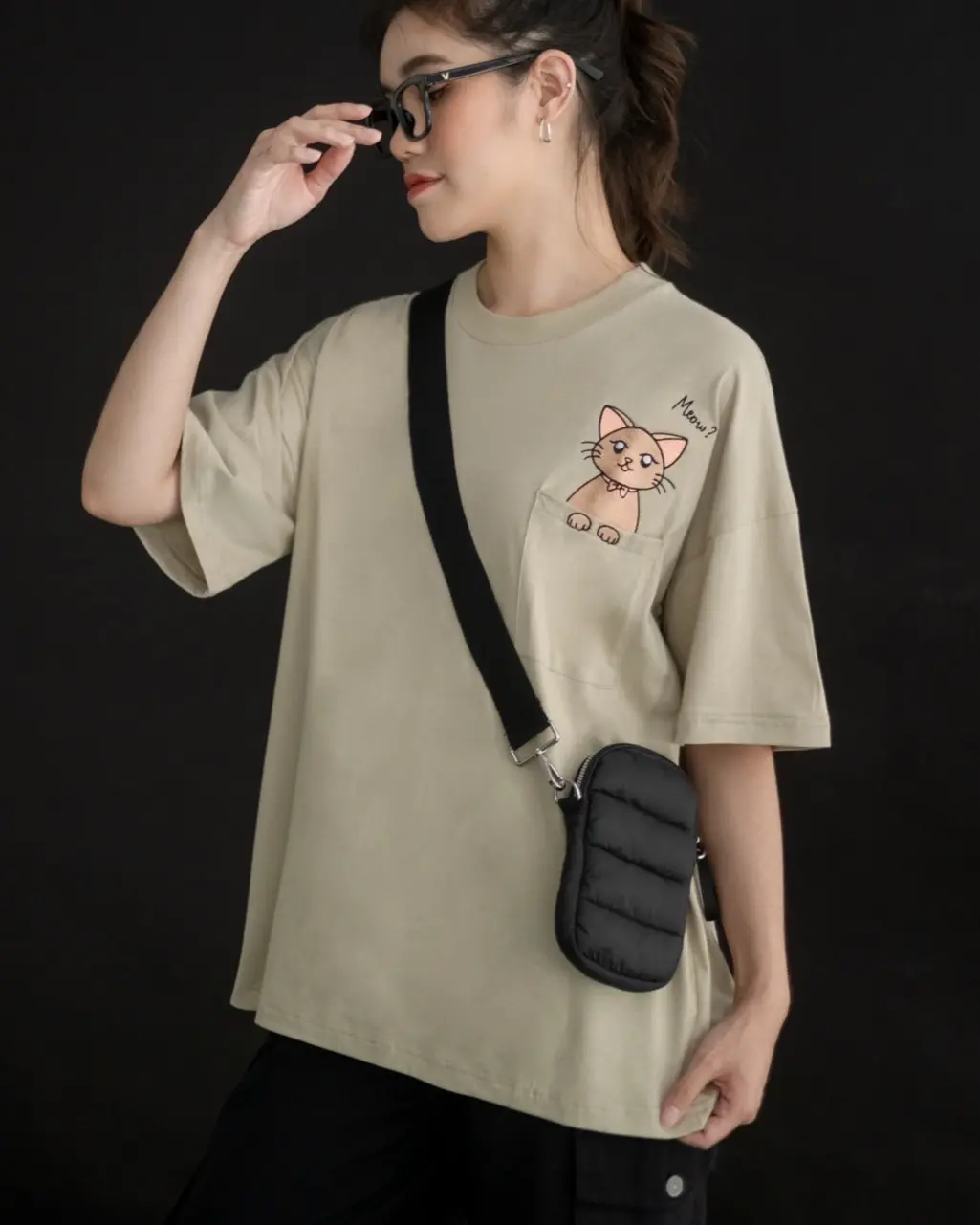 Meow T-Shirt foto 5