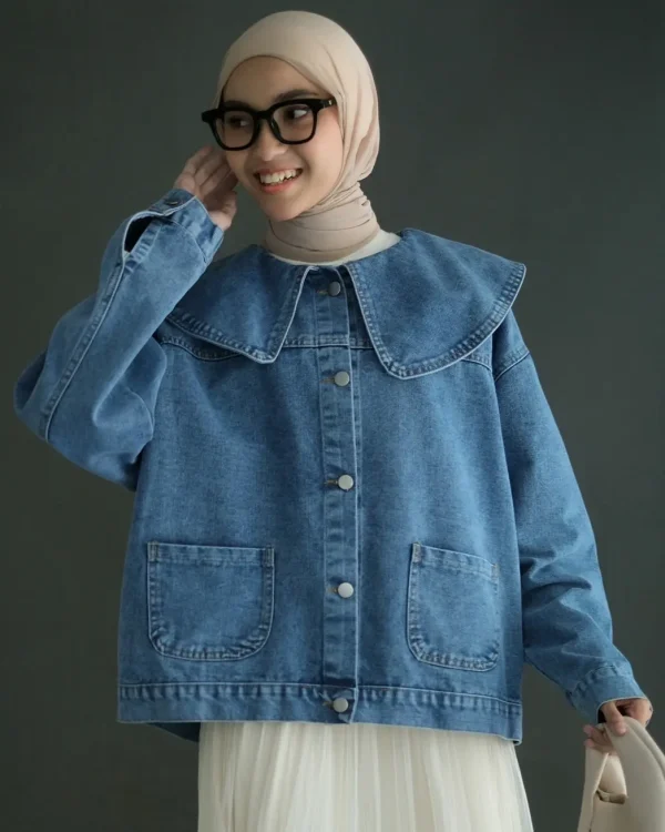 Nasyifa Denim Jacket foto 1