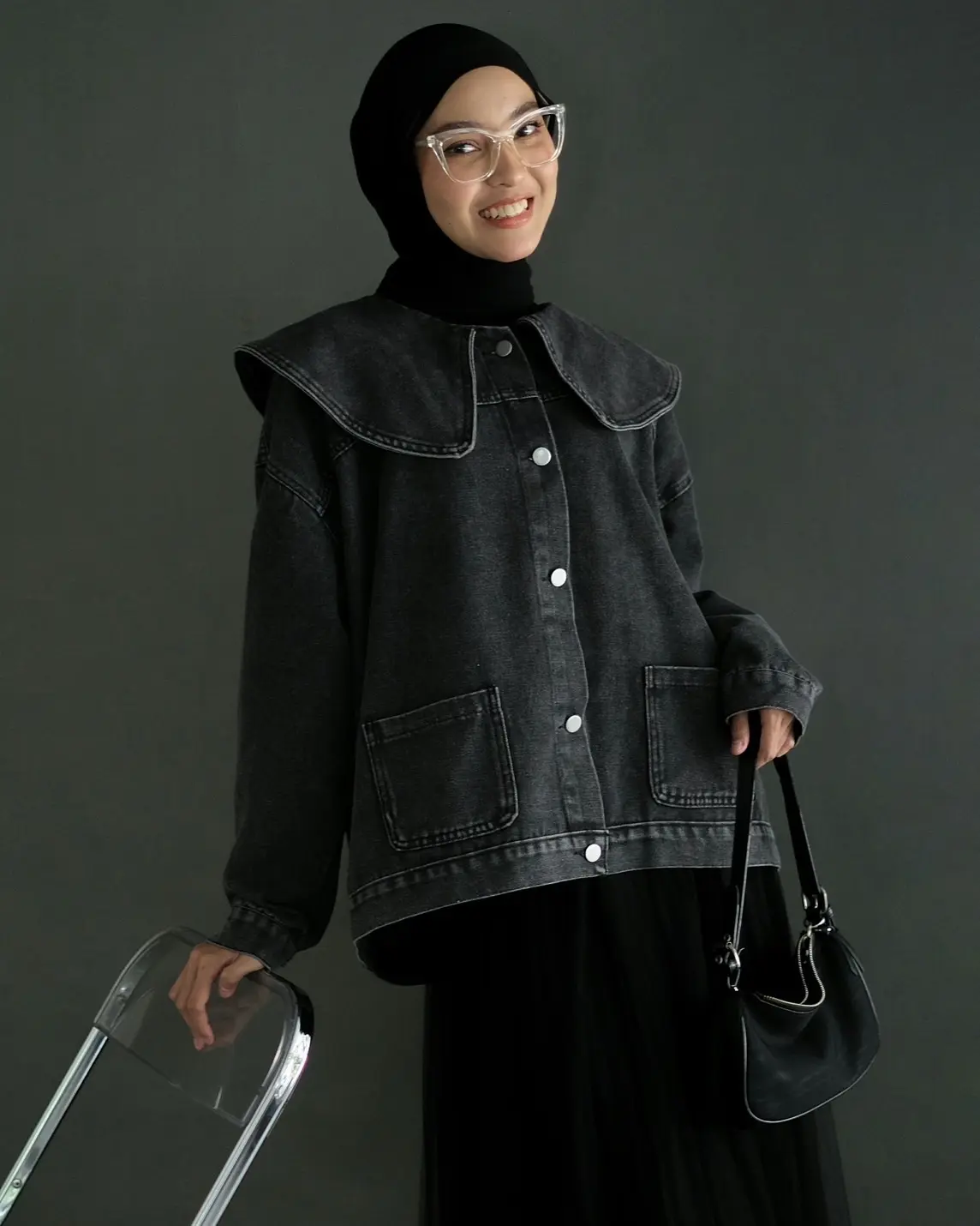 Nasyifa Denim Jacket foto 6