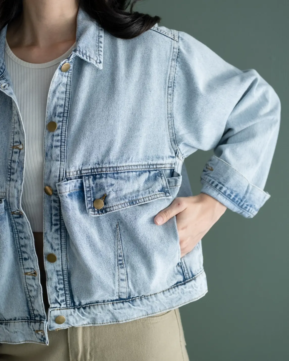 Oriza Denim Jacket foto 5