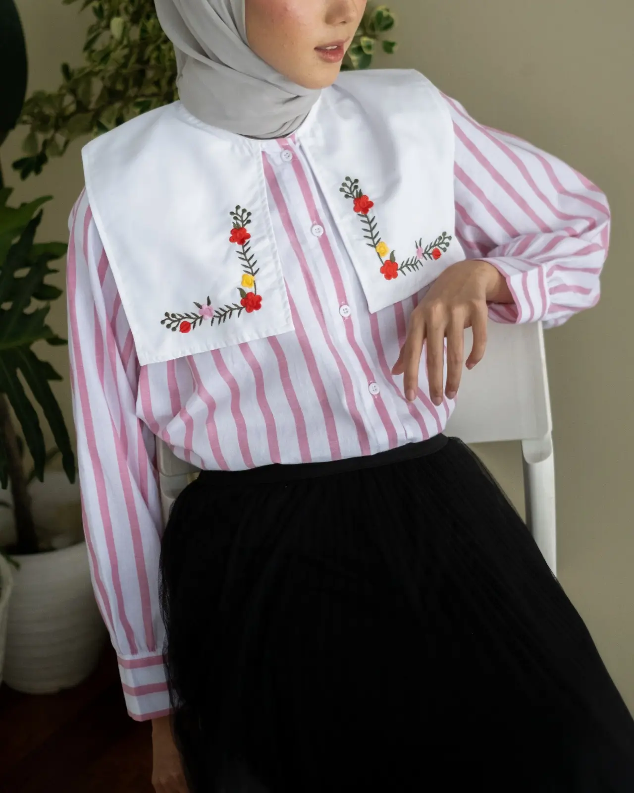 Zinia Stripe Shirt foto 6