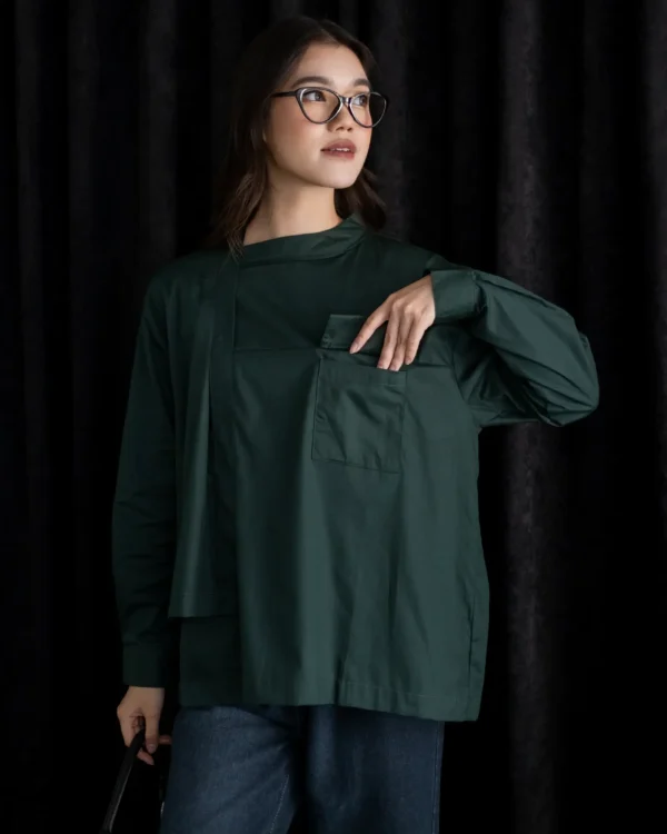 Marjorie Longsleeve Glass Green foto 1