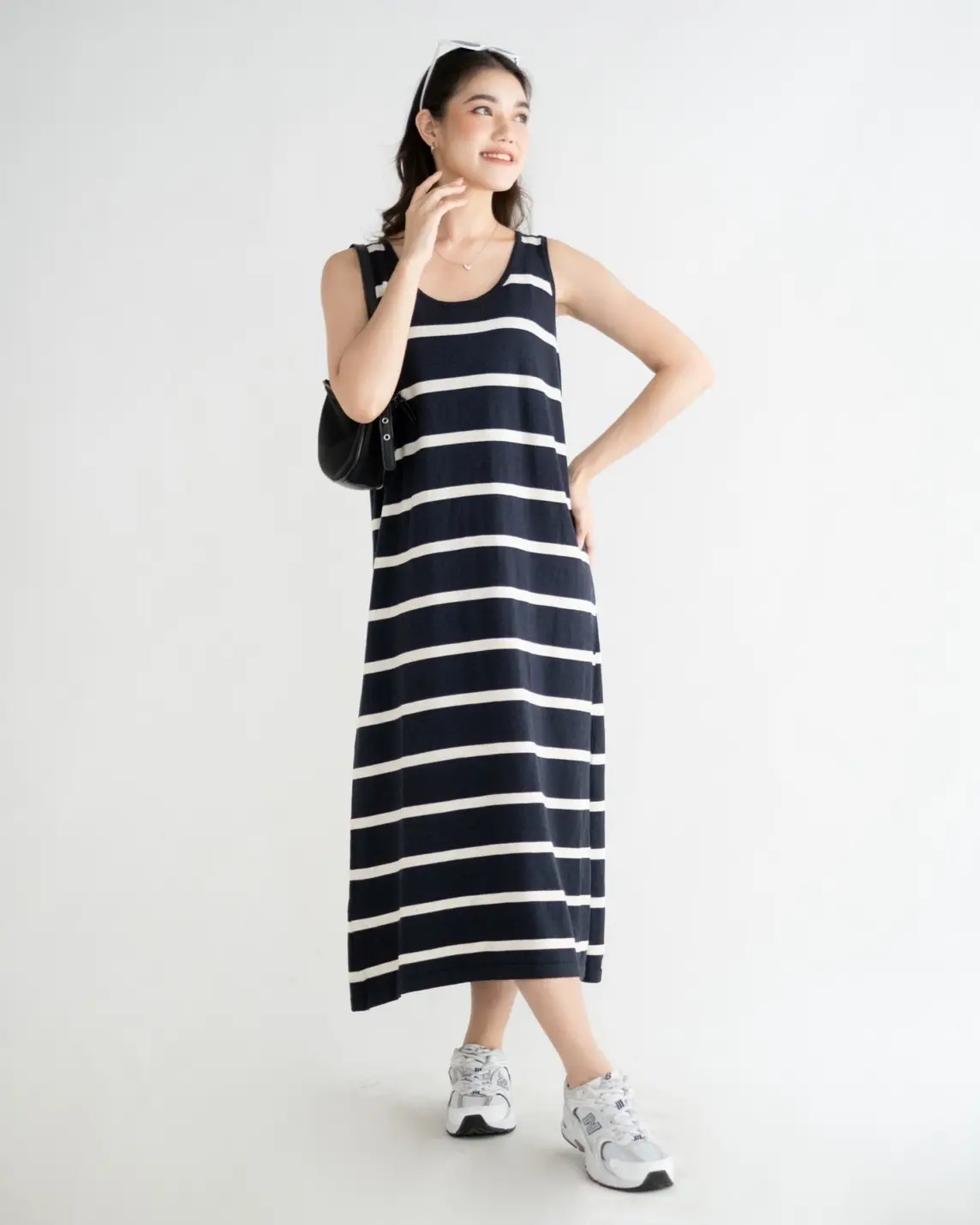 Fariza Stripe Longdress foto 8