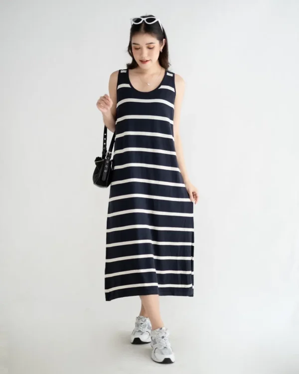 Fariza Stripe Longdress foto 7