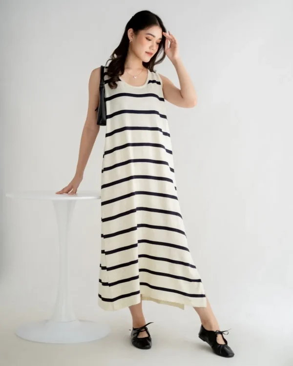 Fariza Stripe Longdress foto 2