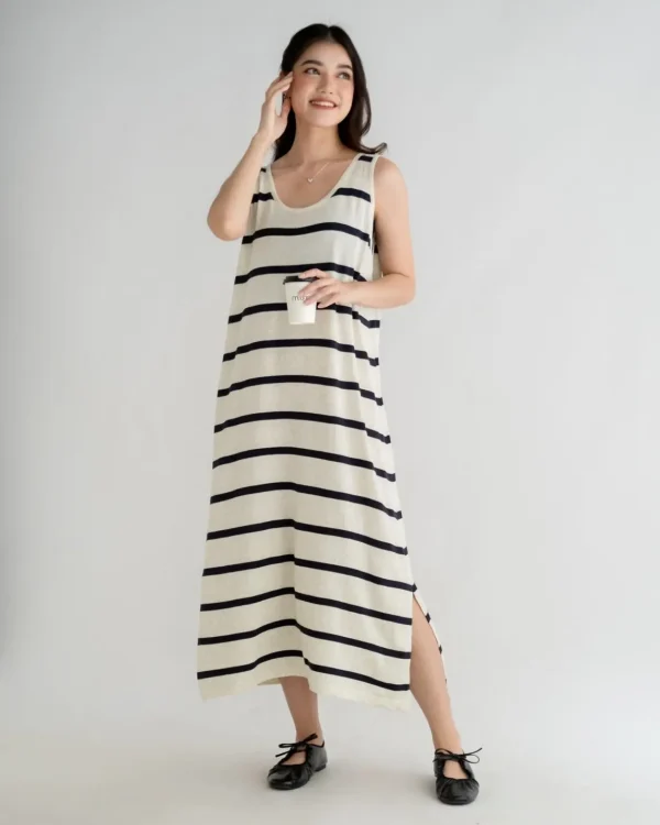 Fariza Stripe Longdress foto 1