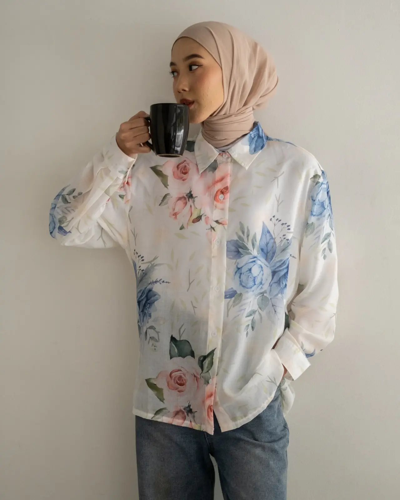 Fujia Shirt Ivory foto 3