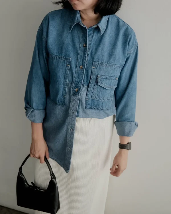 Ileana Denim Shirt foto 5