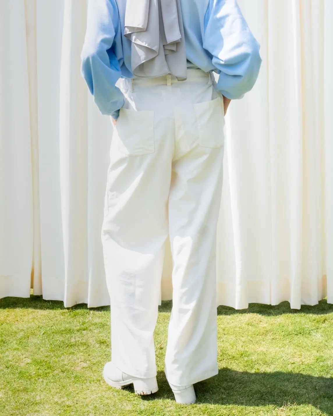 Jardin Beetle Pants Broken White foto 4