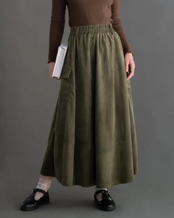 Malika Corduroy Skirt foto 2