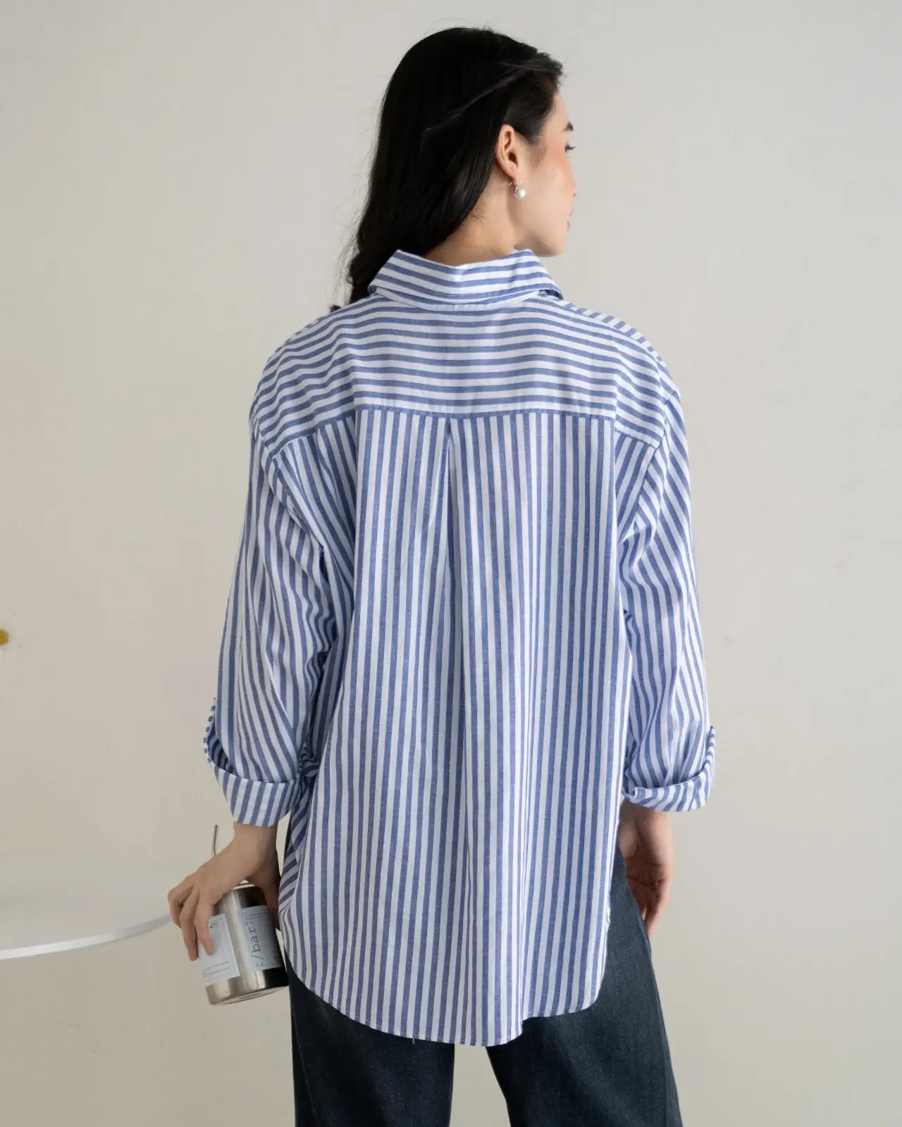 Ratika Stripe Shirt foto 4