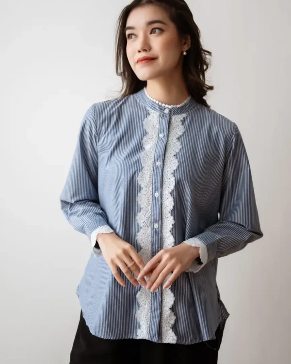 Ryumi Stripe Shirt foto 1