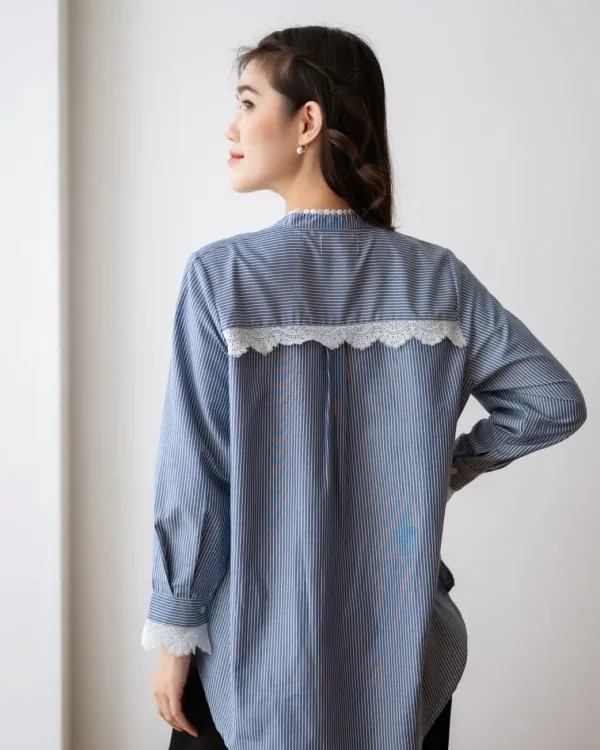 Ryumi Stripe Shirt foto 4