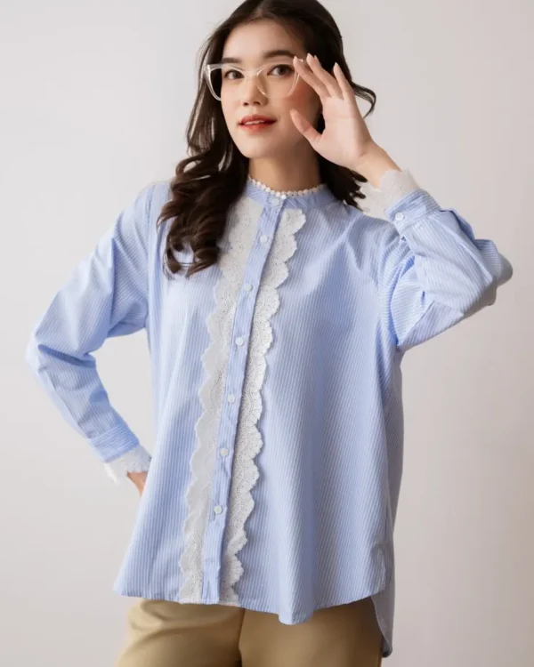 Ryumi Stripe Shirt foto 5