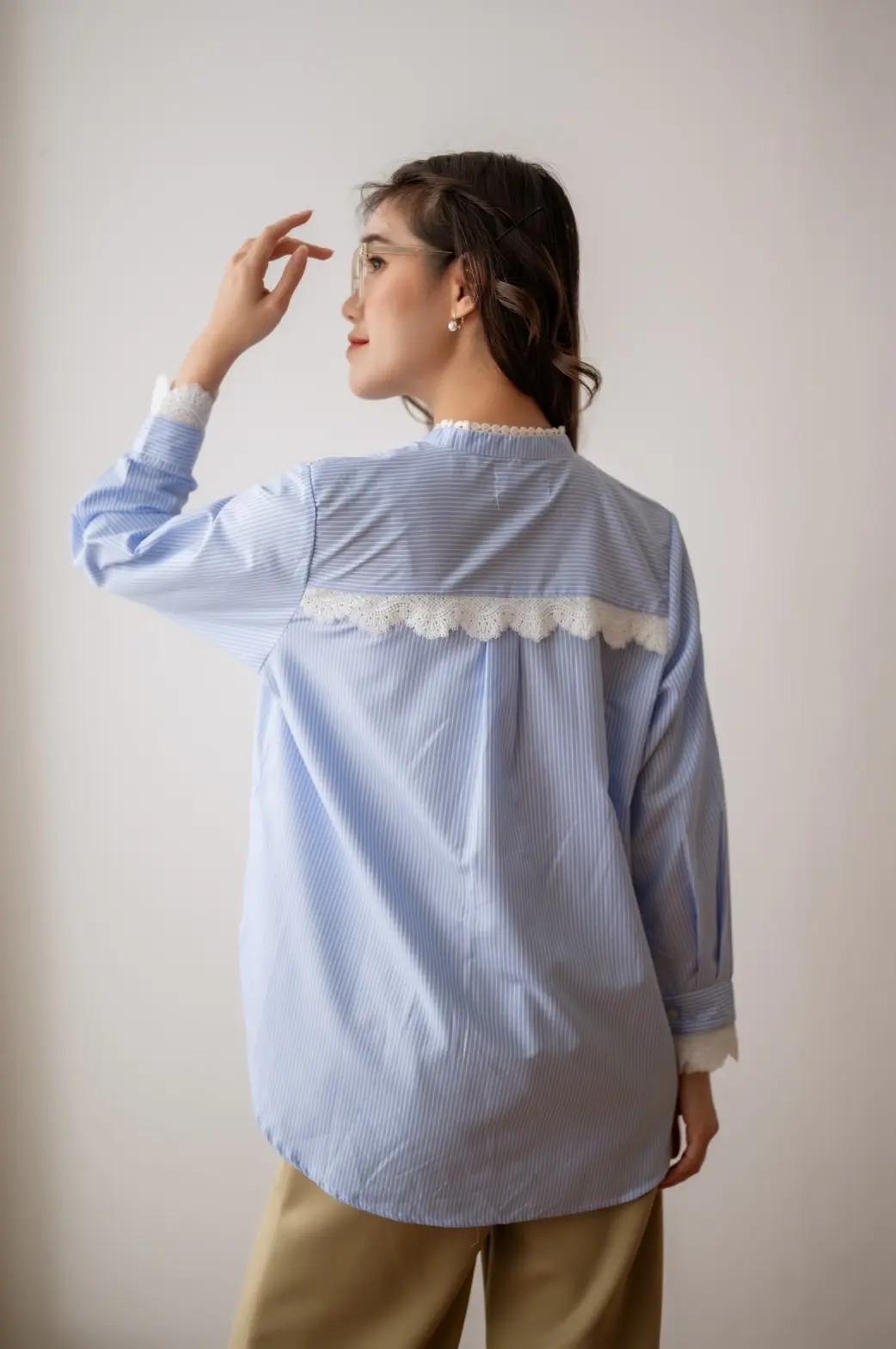 Ryumi Stripe Shirt foto 8