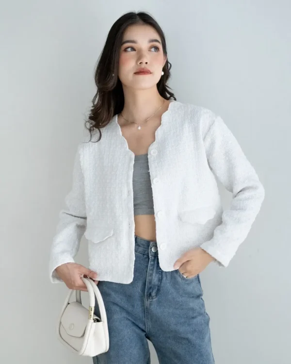 Darlyn Blazer Broken White foto 1