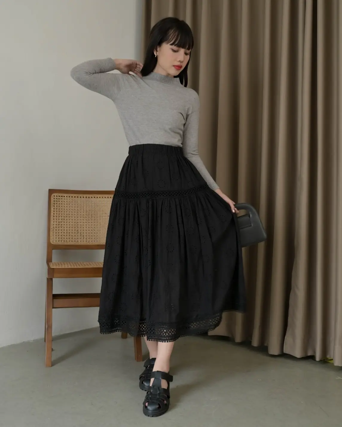 Hanesa Brocade Skirt foto 9