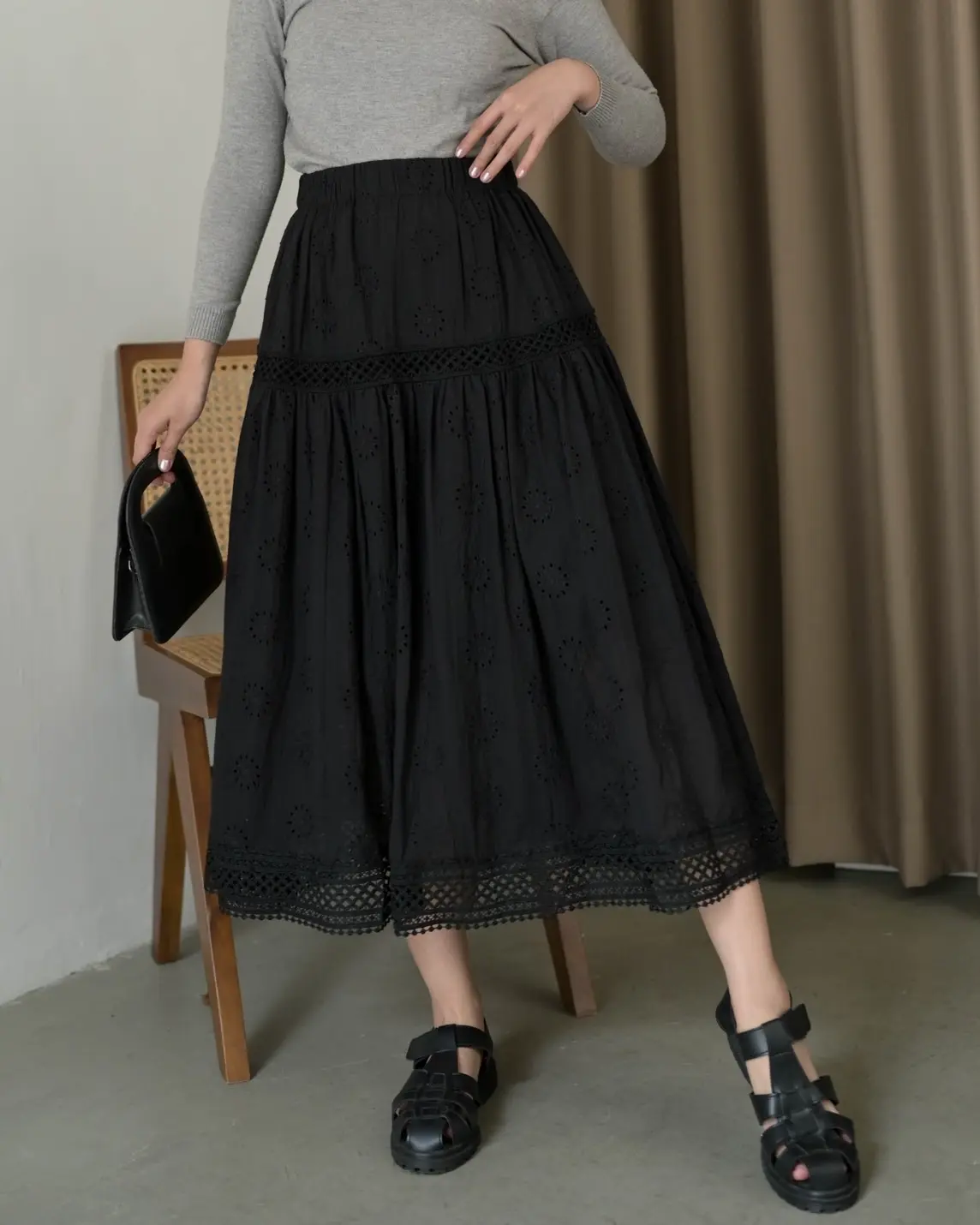 Hanesa Brocade Skirt foto 10